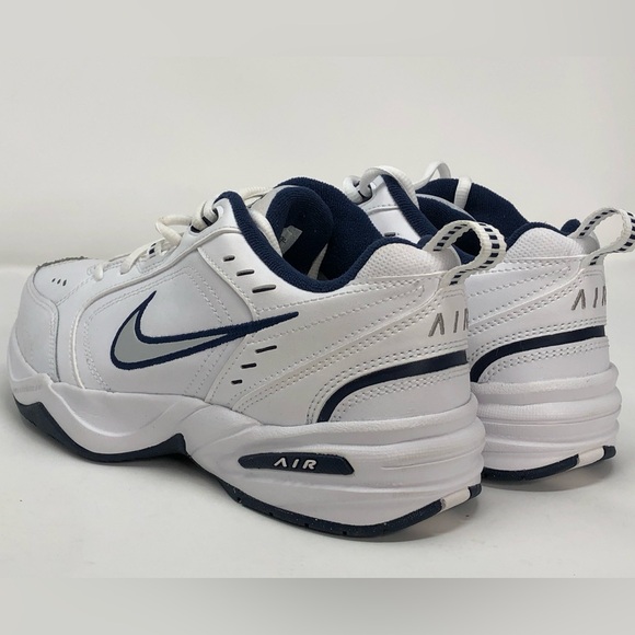 Nike Air Monarch IV 4E Wide 416355-102 Midnight Navy White Silver - Size 7 - Picture 8 of 10